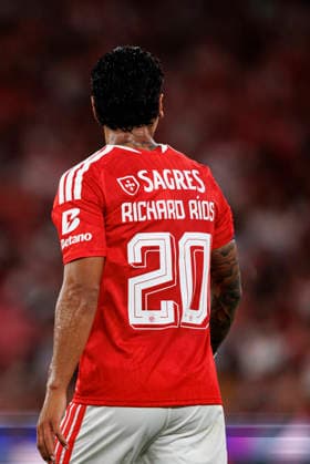 Richard Rios seen during UEFA Europa League qualifying game between teams of SL Benfica and Heart of Midlothian FC (Maciej Rogowski Ball Raw Images PT) Lisbon Estadio Da Luz Portugal Copyright: xMaciejxRogowskix maciejrogowski_slbenfica_hearts_2627_5-270