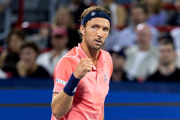 August 6, 2026, Montreal, Quebec, Canada: ARTHUR RINDERKNECH from France reaction in match against Frances Tiafoe (15) from USA in third round at Canadian Open at IGA stadium in Montreal, Quebec, Canada on 2026-08-06 Montreal Canada - ZUMAl189 20260806_zsp_l189_116 Copyright: xYannickxLegarex