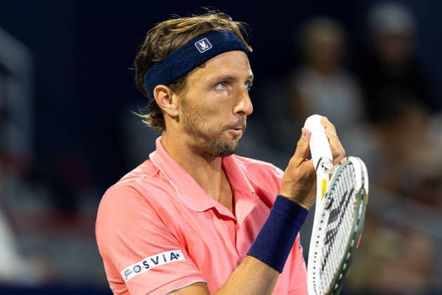 August 6, 2026, Montreal, Quebec, Canada: ARTHUR RINDERKNECH from France in match against Frances Tiafoe (15) from USA in third round at Canadian Open at IGA stadium in Montreal, Quebec, Canada on 2026-08-06 Montreal Canada - ZUMAl189 20260806_zsp_l189_122 Copyright: xYannickxLegarex