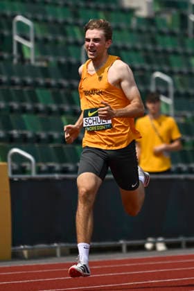 World Athletics U20 Championships Oregon 2026 EUGENE, UNITED STATES OF AMERICA - AUGUST 7, 2026 : Tjark Schult (GER) competing in the 400m during the World Athletics U20 Championships Oregon 2026 at Hayward Field on August 7, 2026 in Eugene, United States Of America. Copyright: xBEAUTIFULxSPORTS DecaxText&Bildx