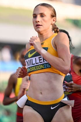 World Athletics U20 Championships Oregon 2026 EUGENE, UNITED STATES OF AMERICA - AUGUST 7, 2026 : Lera Miller(GER) competes during the World Athletics U20 Championships Oregon 2026 at Hayward Field on August 7, 2026 in Eugene, United States Of America. Copyright: xBEAUTIFULxSPORTS DecaxText&Bildx