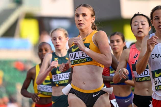 World Athletics U20 Championships Oregon 2026 EUGENE, UNITED STATES OF AMERICA - AUGUST 7, 2026 : Lera Miller (GER) competes during the World Athletics U20 Championships Oregon 2026 at Hayward Field on August 7, 2026 in Eugene, United States Of America. Copyright: xBEAUTIFULxSPORTS DecaxText&Bildx