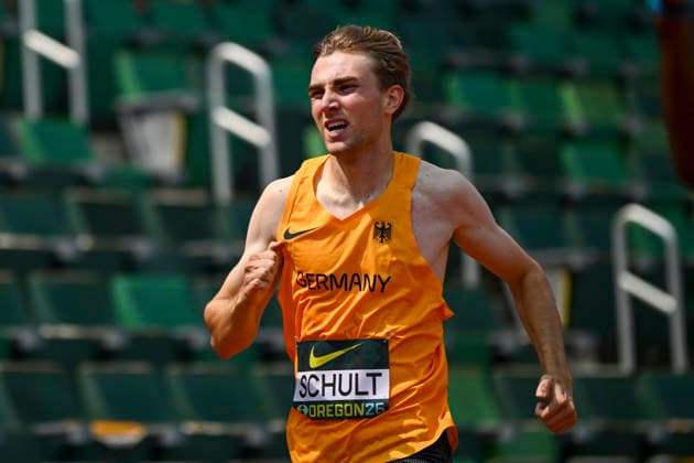 World Athletics U20 Championships Oregon 2026 EUGENE, UNITED STATES OF AMERICA - AUGUST 7, 2026 : Tjark Schult (GER) competing in the 400m during the World Athletics U20 Championships Oregon 2026 at Hayward Field on August 7, 2026 in Eugene, United States Of America. Copyright: xBEAUTIFULxSPORTS DecaxText&Bildx
