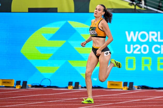 World Athletics U20 Championships Oregon 2026 EUGENE, UNITED STATES OF AMERICA - AUGUST 7, 2026 : Luna Fischer (GER) competing during the World Athletics U20 Championships Oregon 2026 at Hayward Field on August 7, 2026 in Eugene, United States Of America. Copyright: xBEAUTIFULxSPORTS DecaxText&Bildx