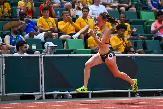 World Athletics U20 Championships Oregon 2026 EUGENE, UNITED STATES OF AMERICA - AUGUST 7, 2026 : Luna Fischer (GER) competing in the 400m during the World Athletics U20 Championships Oregon 2026 at Hayward Field on August 7, 2026 in Eugene, United States Of America. Copyright: xBEAUTIFULxSPORTS DecaxText&Bildx