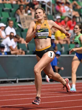 World Athletics U20 Championships Oregon 2026 EUGENE, UNITED STATES OF AMERICA - AUGUST 6, 2026 : Lynn Pöppelmann (GER) competing in the high jump during the World Athletics U20 Championships Oregon 2026 at Hayward Field on August 6, 2026 in Eugene, United States Of America. Copyright: xBEAUTIFULxSPORTS DecaxText&Bildx