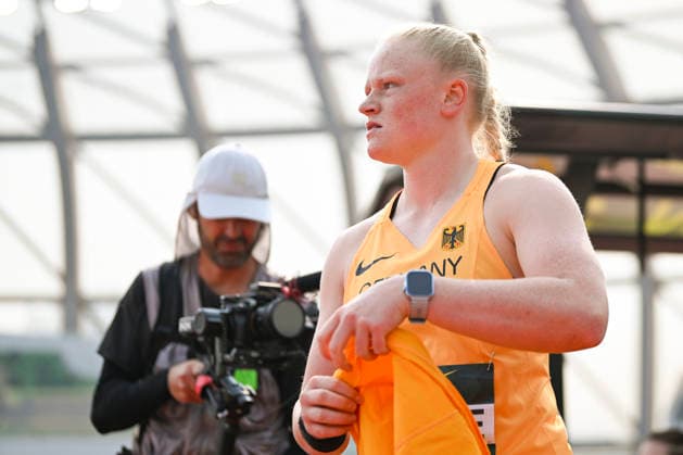 World Athletics U20 Championships Oregon 2026 EUGENE, UNITED STATES OF AMERICA - AUGUST 6, 2026 : Antonia Heberle (GER) competing in the shot put during the World Athletics U20 Championships Oregon 2026 at Hayward Field on August 6, 2026 in Eugene, United States Of America. Copyright: xBEAUTIFULxSPORTS DecaxText&Bildx