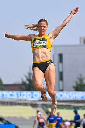 World Athletics U20 Championships Oregon 2026 EUGENE, UNITED STATES OF AMERICA - AUGUST 6, 2026 : Maria Schnemilich (GER) competing in the long jump of the heptathlon during the World Athletics U20 Championships Oregon 2026 at Hayward Field on August 6, 2026 in Eugene, United States Of America. Copyright: xBEAUTIFULxSPORTS DecaxText&Bildx