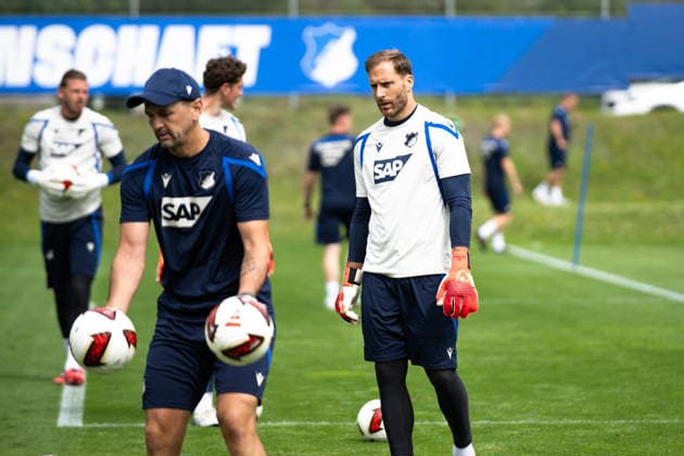 Torwarttraining: hier Oliver Baumann, (TSG Hoffenheim, 01), TSG Hoffenheim, Fussball, Trainingslager, Saison Vorbereitung, Saison 2026 2027, GER, 06.08.2026, Eibner-Pressefoto Andreas Ulmer TSG Hoffenheim, Fussball, Trainingslager, Saison Vorbereitung, Saison 2026 2027, GER, 06.08.2026, Copyright: xEibner-Pressefoto AndreasxUlmerx EP_AUR
