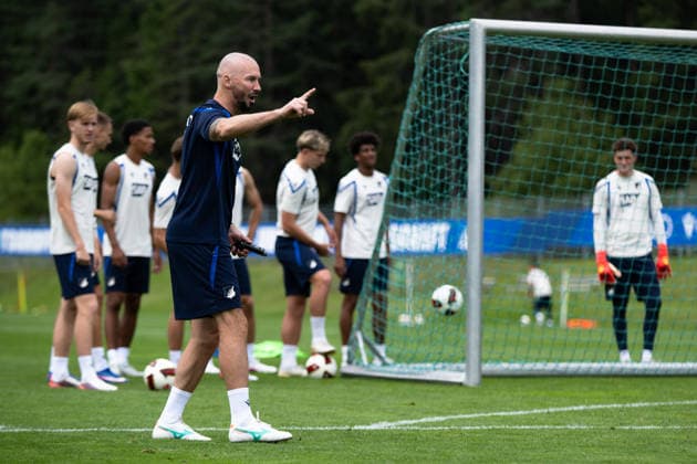Christian Ilzer, (TSG Hoffenheim, Trainer) engagiert, TSG Hoffenheim, Fussball, Trainingslager, Saison Vorbereitung, Saison 2026 2027, GER, 06.08.2026, Eibner-Pressefoto Andreas Ulmer TSG Hoffenheim, Fussball, Trainingslager, Saison Vorbereitung, Saison 2026 2027, GER, 06.08.2026, Copyright: xEibner-Pressefoto AndreasxUlmerx EP_AUR