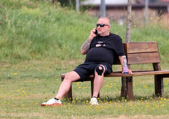 07.08.2026, Deutschland, Grassau, Fußball Bundesliga, Saison 2026 2027, Trainingslager VfB Stuttgart, VfB Sicherheitchef Sebastian Garmatter