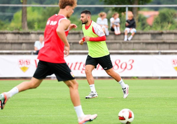 07.08.2026, Deutschland, Grassau, Fußball Bundesliga, Saison 2026 2027, Trainingslager VfB Stuttgart, Deniz Undav