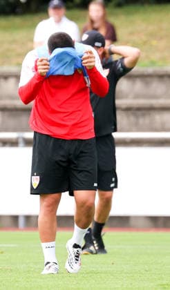 07.08.2026, Deutschland, Grassau, Fußball Bundesliga, Saison 2026 2027, Trainingslager VfB Stuttgart, Deniz Undav