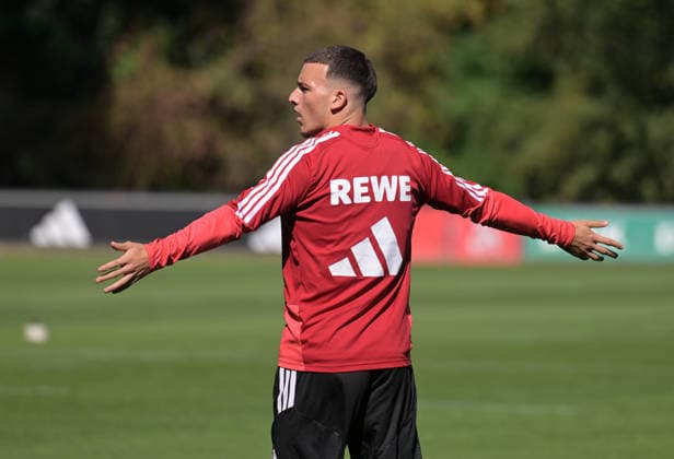 07.08.2026, xophax, Fussball 1.Bundesliga, 1.FC Koeln Training auf Platz 1 am Geissbockheim . Training der Profis vor dem Abendspiel gegen Real San Sebastian. Said El Mala ( 1.FC Köln ) . Kitzbühel