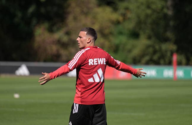 07.08.2026, xophax, Fussball 1.Bundesliga, 1.FC Koeln Training auf Platz 1 am Geissbockheim . Training der Profis vor dem Abendspiel gegen Real San Sebastian. Said El Mala ( 1.FC Köln ) . Kitzbühel
