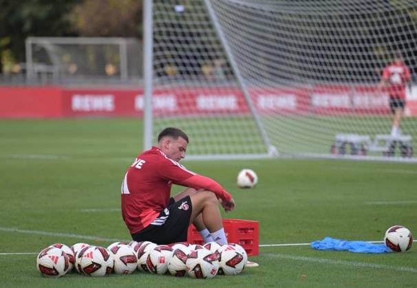 07.08.2026, xophax, Fussball 1.Bundesliga, 1.FC Koeln Training auf Platz 1 am Geissbockheim . Training der Profis vor dem Abendspiel gegen Real San Sebastian. Said El Mala ( 1.FC Köln ) Kitzbühel