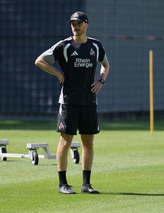 07.08.2026, xophax, Fussball 1.Bundesliga, 1.FC Koeln Training auf Platz 7 am Geissbockheim . Training U21, U 21 . Trainer Manuel Hartmann ( 1.FC Köln ) Kitzbühel