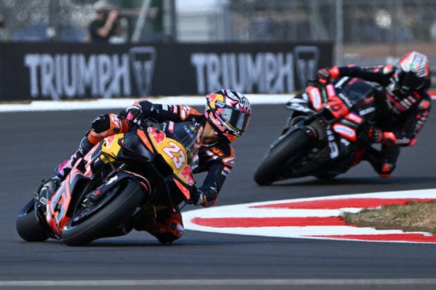 RECORD DATE NOT STATED 7th August 2026; Silverstone Circuit, Northamptonshire, England; 2026 MotoGP Grand Prix of Great Britain, Free Practice Day; Enea Bastianini of Red Bull KTM Tech3 during the MotoGP Free Practice 1 SimonxWest