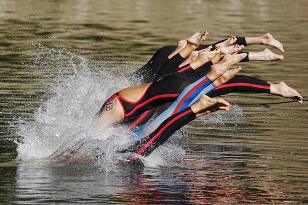 Women s 3km Knockout Sprint,at the European Aquatics Championships Paris 2026, Paris, August 07, 2026 .  Copyright: xGianxMattiaxD Alberto LaPressex