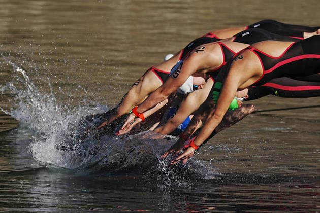 Women s 3km Knockout Sprint,at the European Aquatics Championships Paris 2026, Paris, August 07, 2026 .  Copyright: xGianxMattiaxD Alberto LaPressex