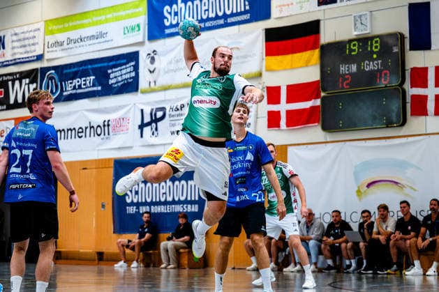 07.08.2026, xdobgx, Handball Heide-Cup 2026, TSV Hannover-Burgdorf - Mors Thy Handball v.l. Tim Zechel (TSV Hannover-Burgdorf, 55) beim Wurf, in action, throwing