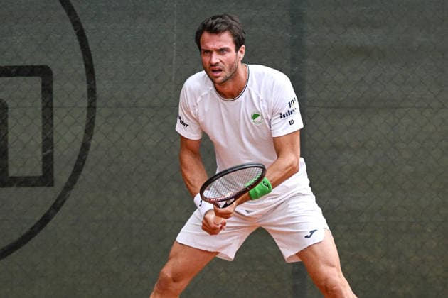 Pedro Martinez Portero ESP 07.08.2026 ¢ Tennis ¢ 1. Bundesliga Herren, TC Bredeney vs TK GW Mannheim, Tennis Club Bredeney, Essen, NRW Germany