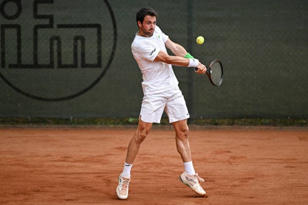 Pedro Martinez Portero ESP 07.08.2026 ¢ Tennis ¢ 1. Bundesliga Herren, TC Bredeney vs TK GW Mannheim, Tennis Club Bredeney, Essen, NRW Germany