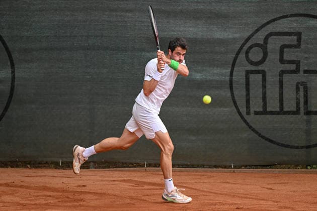 Pedro Martinez Portero ESP 07.08.2026 ¢ Tennis ¢ 1. Bundesliga Herren, TC Bredeney vs TK GW Mannheim, Tennis Club Bredeney, Essen, NRW Germany