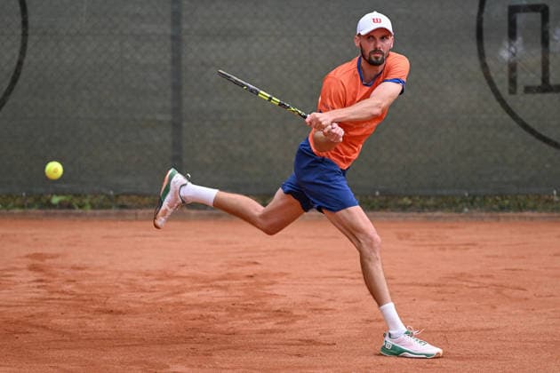 Oscar Otte GER 07.08.2026 ¢ Tennis ¢ 1. Bundesliga Herren, TC Bredeney vs TK GW Mannheim, Tennis Club Bredeney, Essen, NRW Germany