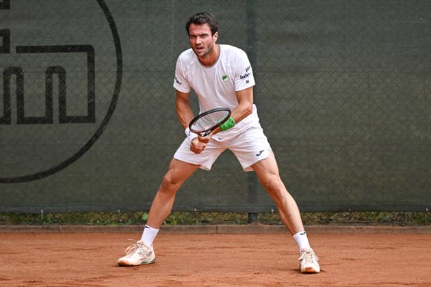 Pedro Martinez Portero ESP 07.08.2026 ¢ Tennis ¢ 1. Bundesliga Herren, TC Bredeney vs TK GW Mannheim, Tennis Club Bredeney, Essen, NRW Germany