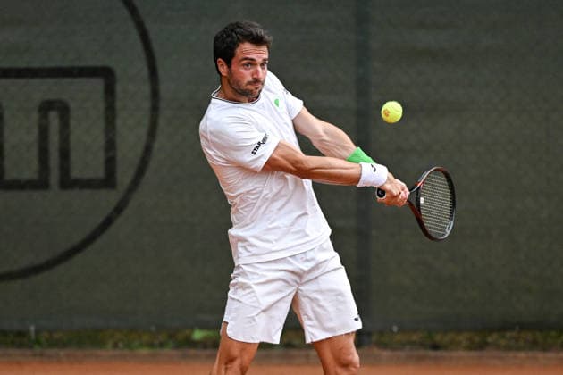 Pedro Martinez Portero ESP 07.08.2026 ¢ Tennis ¢ 1. Bundesliga Herren, TC Bredeney vs TK GW Mannheim, Tennis Club Bredeney, Essen, NRW Germany