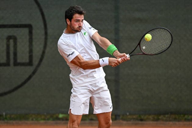 Pedro Martinez Portero ESP 07.08.2026 ¢ Tennis ¢ 1. Bundesliga Herren, TC Bredeney vs TK GW Mannheim, Tennis Club Bredeney, Essen, NRW Germany