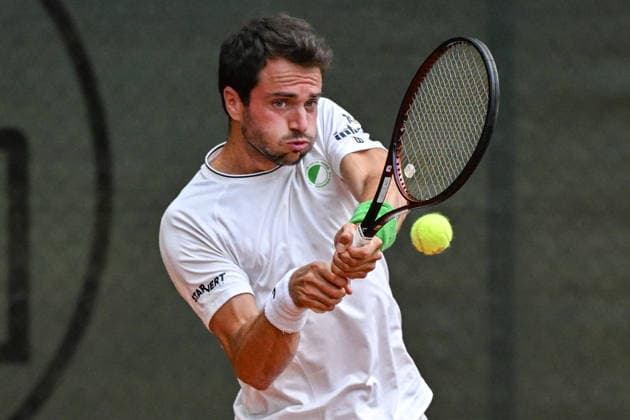 Pedro Martinez Portero ESP 07.08.2026 ¢ Tennis ¢ 1. Bundesliga Herren, TC Bredeney vs TK GW Mannheim, Tennis Club Bredeney, Essen, NRW Germany