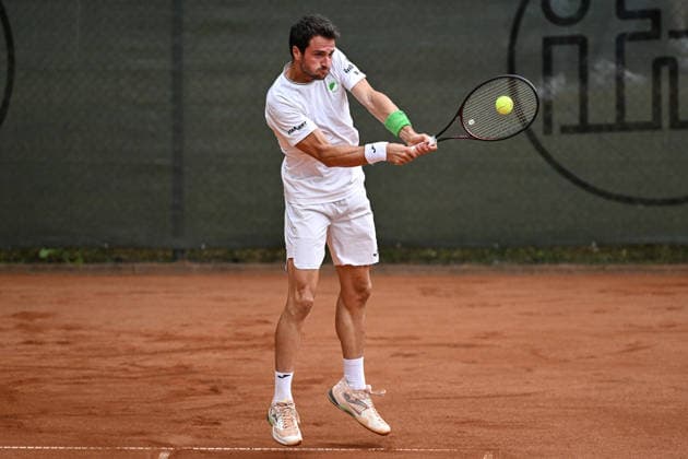 Pedro Martinez Portero ESP 07.08.2026 ¢ Tennis ¢ 1. Bundesliga Herren, TC Bredeney vs TK GW Mannheim, Tennis Club Bredeney, Essen, NRW Germany