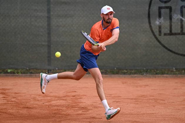 Oscar Otte GER 07.08.2026 ¢ Tennis ¢ 1. Bundesliga Herren, TC Bredeney vs TK GW Mannheim, Tennis Club Bredeney, Essen, NRW Germany