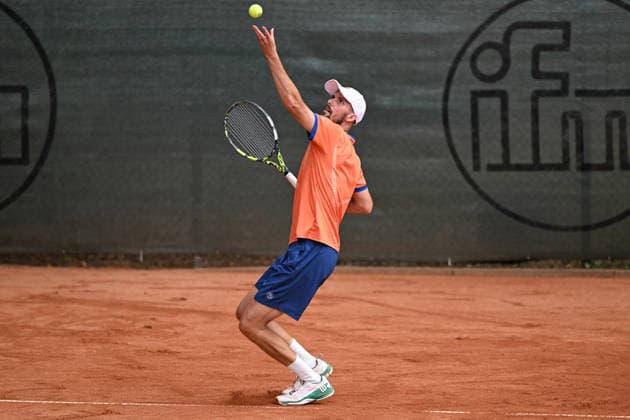 Oscar Otte GER 07.08.2026 ¢ Tennis ¢ 1. Bundesliga Herren, TC Bredeney vs TK GW Mannheim, Tennis Club Bredeney, Essen, NRW Germany