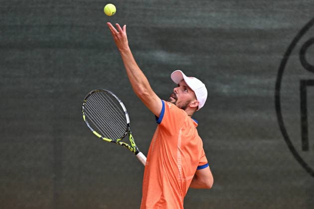 Oscar Otte GER 07.08.2026 ¢ Tennis ¢ 1. Bundesliga Herren, TC Bredeney vs TK GW Mannheim, Tennis Club Bredeney, Essen, NRW Germany