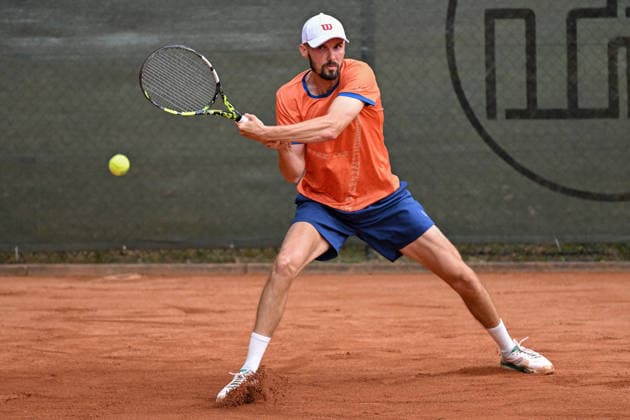 Oscar Otte GER 07.08.2026 ¢ Tennis ¢ 1. Bundesliga Herren, TC Bredeney vs TK GW Mannheim, Tennis Club Bredeney, Essen, NRW Germany