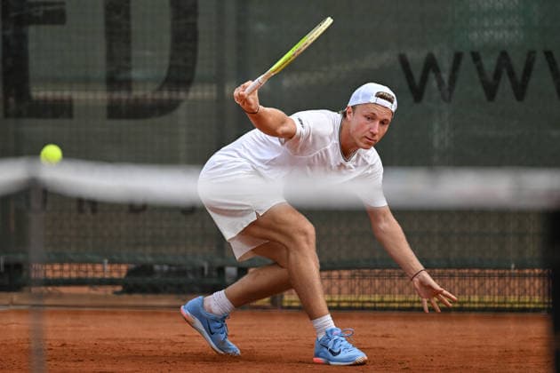 Max Schönhaus GER 07.08.2026 ¢ Tennis ¢ 1. Bundesliga Herren, TC Bredeney vs TK GW Mannheim, Tennis Club Bredeney, Essen, NRW Germany