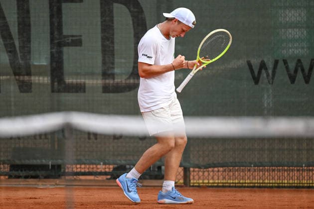 Max Schönhaus GER 07.08.2026 ¢ Tennis ¢ 1. Bundesliga Herren, TC Bredeney vs TK GW Mannheim, Tennis Club Bredeney, Essen, NRW Germany