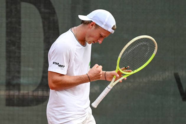 Max Schönhaus GER 07.08.2026 ¢ Tennis ¢ 1. Bundesliga Herren, TC Bredeney vs TK GW Mannheim, Tennis Club Bredeney, Essen, NRW Germany
