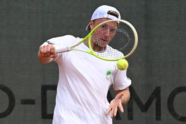 Max Schönhaus GER 07.08.2026 ¢ Tennis ¢ 1. Bundesliga Herren, TC Bredeney vs TK GW Mannheim, Tennis Club Bredeney, Essen, NRW Germany