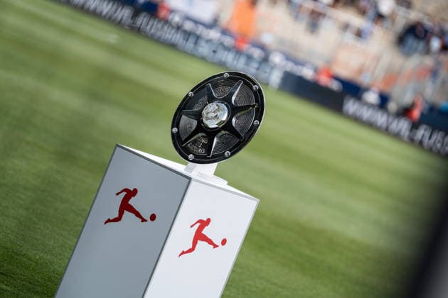 07.08.2026, GER Deutschland, Fussball, Saison 2026 2027, 2. Bundesliga, 1. Spieltag: VfL Bochum vs Hertha BSC Berlin Meisterschale der 2. Bundesliga Bochum Vonovia Ruhrstadion Nordrhein Westfalen Deutschland Copyright: xnordphotoxGmbHx xSchulzex