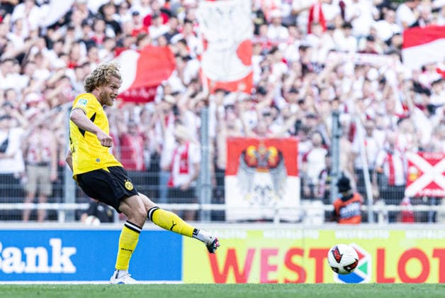 Regionalliga West: Borussia Dortmund II - 1.FC Köln II, 07.08.2026 Jesper Verlaat (Borussia Dortmund U23, 4) Regionalliga West: Borussia Dortmund II - 1.FC Köln II, Rote Erde, Dortmund; 07.08.2026 DFB regulations prohibit any use of photographs as image sequences and or quasi video. Copyright: xBEAUTIFULxSPORTS Buriakovx