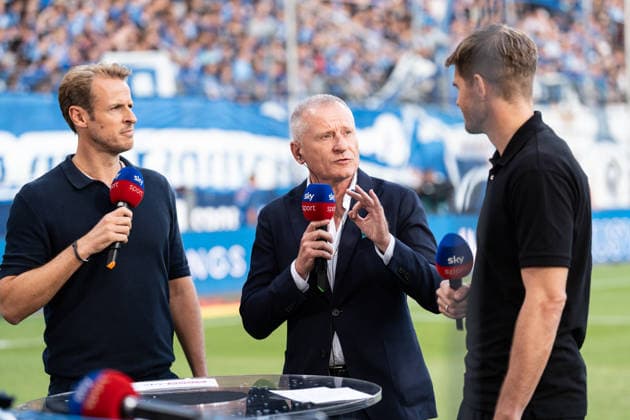 07.08.2026, GER Deutschland, Fussball, Saison 2026 2027, 2. Bundesliga, 1. Spieltag: VfL Bochum vs Hertha BSC Berlin Dr. Peter Görlich (Geschäftsführer Hertha BSC Berlin) im Interview vor derm Spiel Bochum Vonovia Ruhrstadion Nordrhein Westfalen Deutschland Copyright: xnordphotoxGmbHx xSchulzex