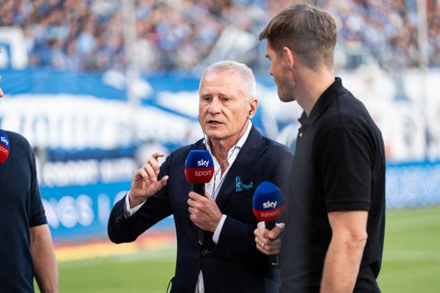 07.08.2026, GER Deutschland, Fussball, Saison 2026 2027, 2. Bundesliga, 1. Spieltag: VfL Bochum vs Hertha BSC Berlin Dr. Peter Görlich (Geschäftsführer Hertha BSC Berlin) im Interview vor derm Spiel Bochum Vonovia Ruhrstadion Nordrhein Westfalen Deutschland Copyright: xnordphotoxGmbHx xSchulzex