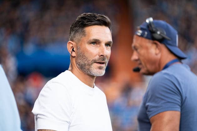 07.08.2026, GER Deutschland, Fussball, Saison 2026 2027, 2. Bundesliga, 1. Spieltag: VfL Bochum vs Hertha BSC Berlin Stefan Leitl (Chef-Trainer, Hertha BSC Berlin) im Interview. vor dem Spiel Bochum Vonovia Ruhrstadion Nordrhein Westfalen Deutschland Copyright: xnordphotoxGmbHx xSchulzex