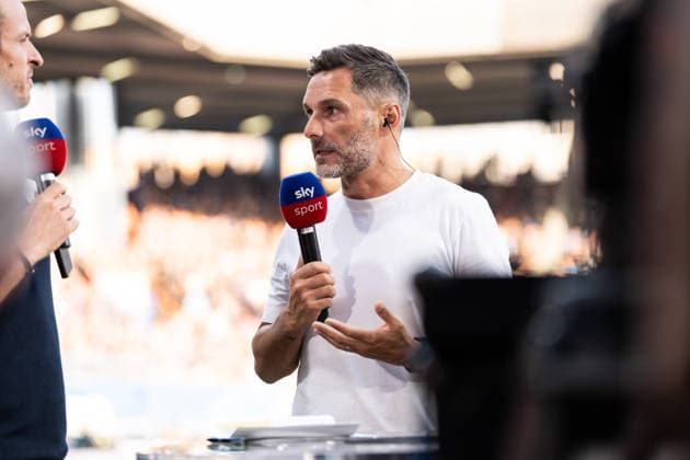 07.08.2026, GER Deutschland, Fussball, Saison 2026 2027, 2. Bundesliga, 1. Spieltag: VfL Bochum vs Hertha BSC Berlin Stefan Leitl (Chef-Trainer, Hertha BSC Berlin) im Interview. vor dem Spiel Bochum Vonovia Ruhrstadion Nordrhein Westfalen Deutschland Copyright: xnordphotoxGmbHx xSchulzex