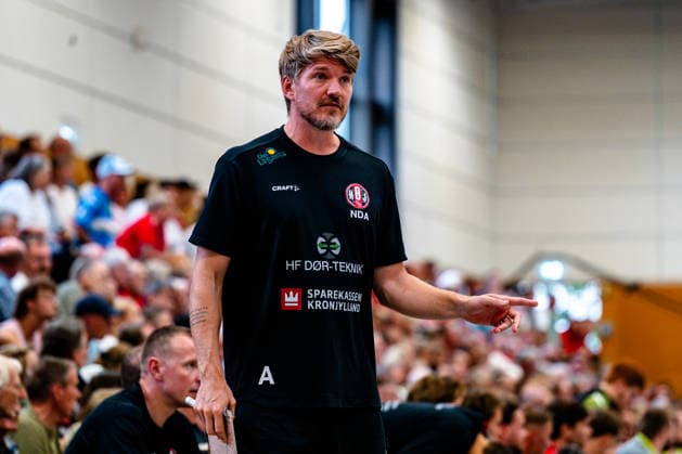 07.08.2026, xdobgx, Handball Heide-Cup 2026, HSV Hamburg - HOJ Elite v.l. Nicolaj Andersson (HoJ Elite, Trainer) gibt Anweisungen, gestikuliert mit den Armen, gesticulate, gives instructions Schneverdingen