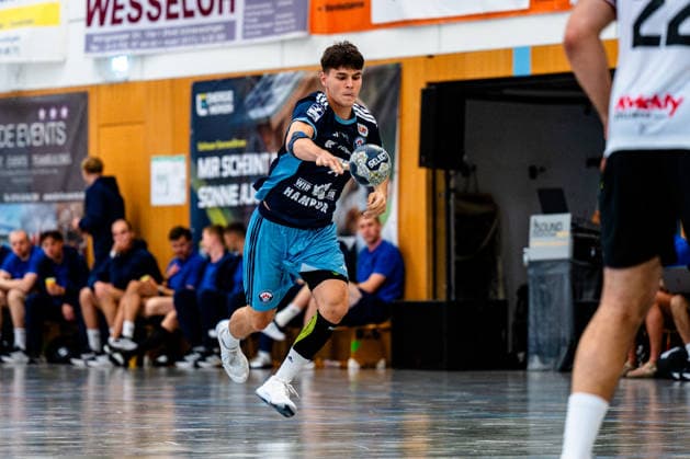 07.08.2026, xdobgx, Handball Heide-Cup 2026, HSV Hamburg - HOJ Elite v.l. Alem Hdzic (Handball Verein Hamburg, 77) am Ball, plays the ball Schneverdingen